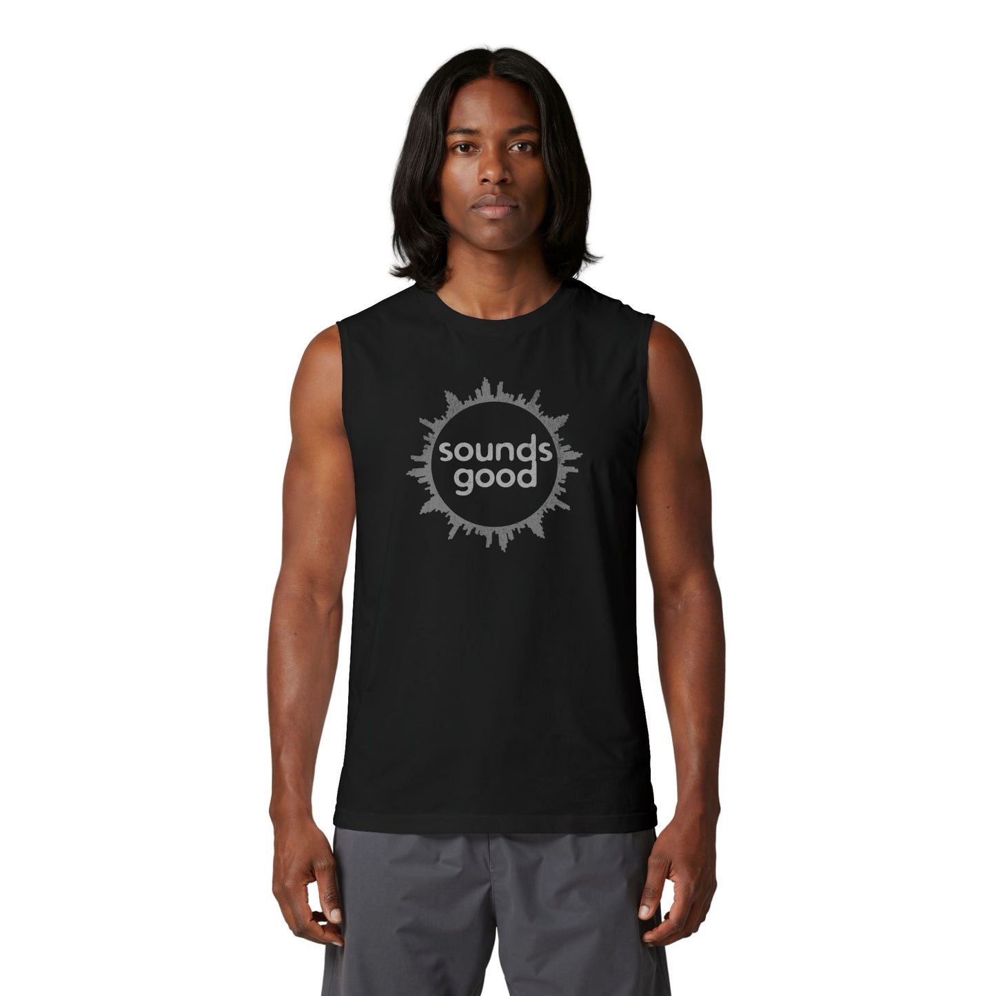SOUNDS GOOD (Unisex tank top)
