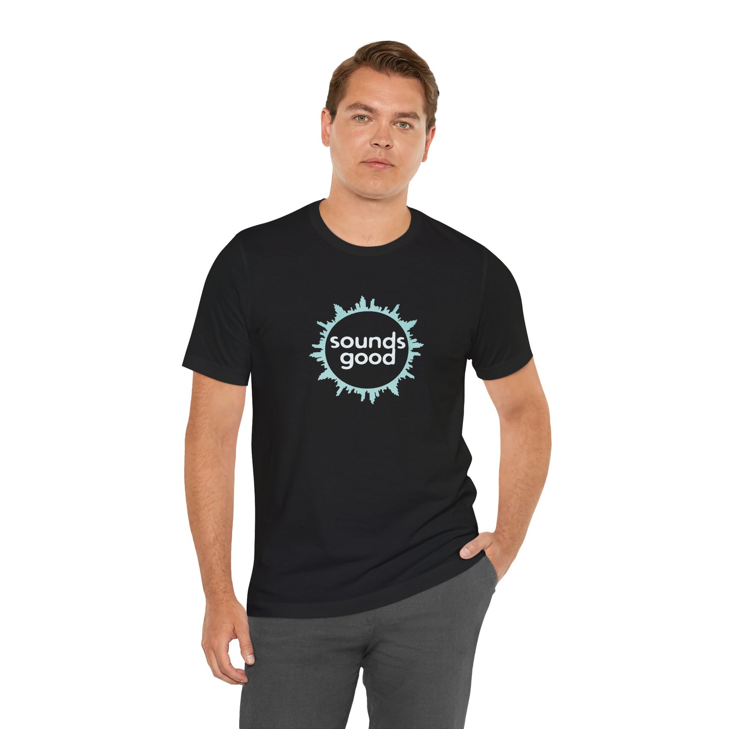 SOUNDS GOOD (B+C Unisex tee)