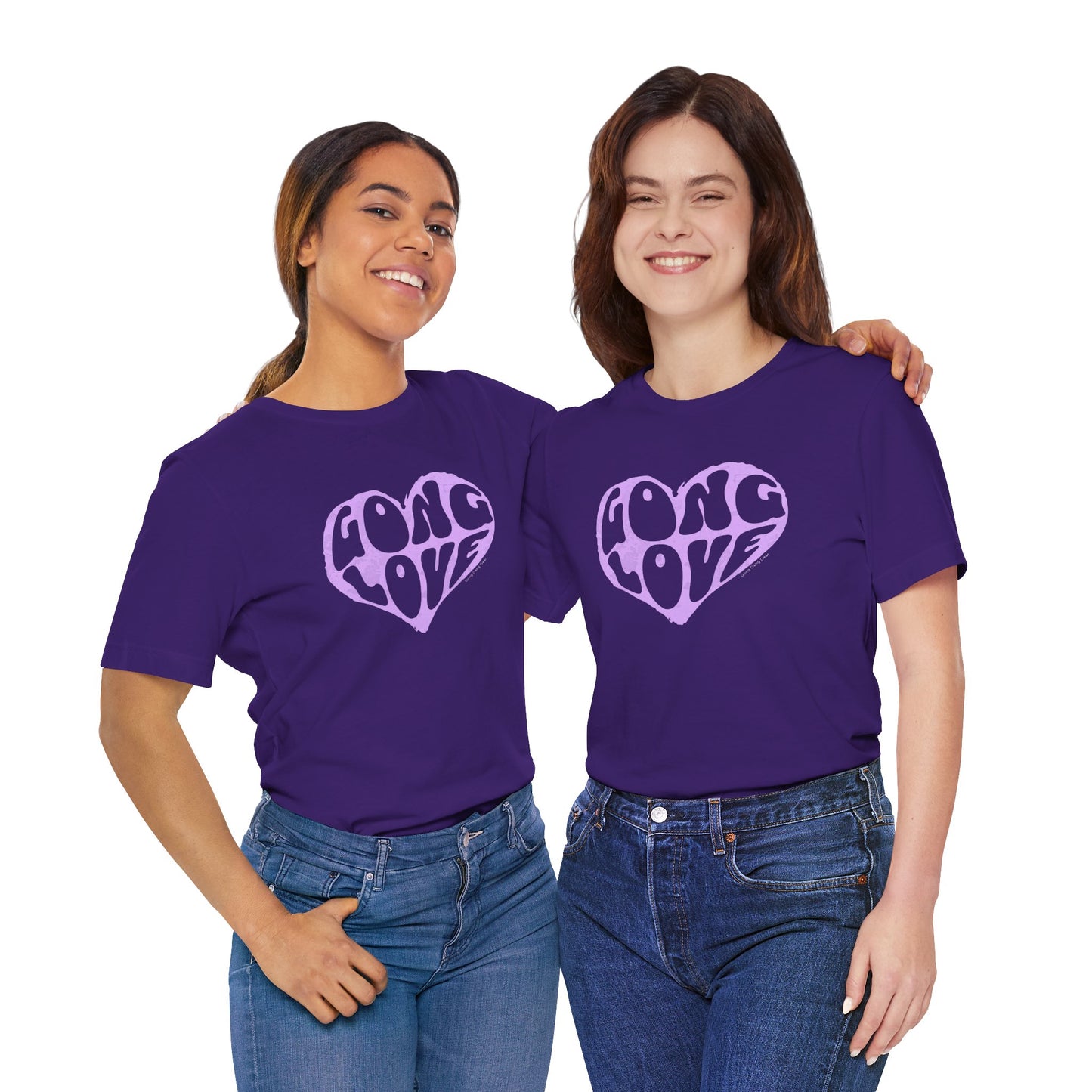GONG LOVE HEART (B+C Unisex tee)