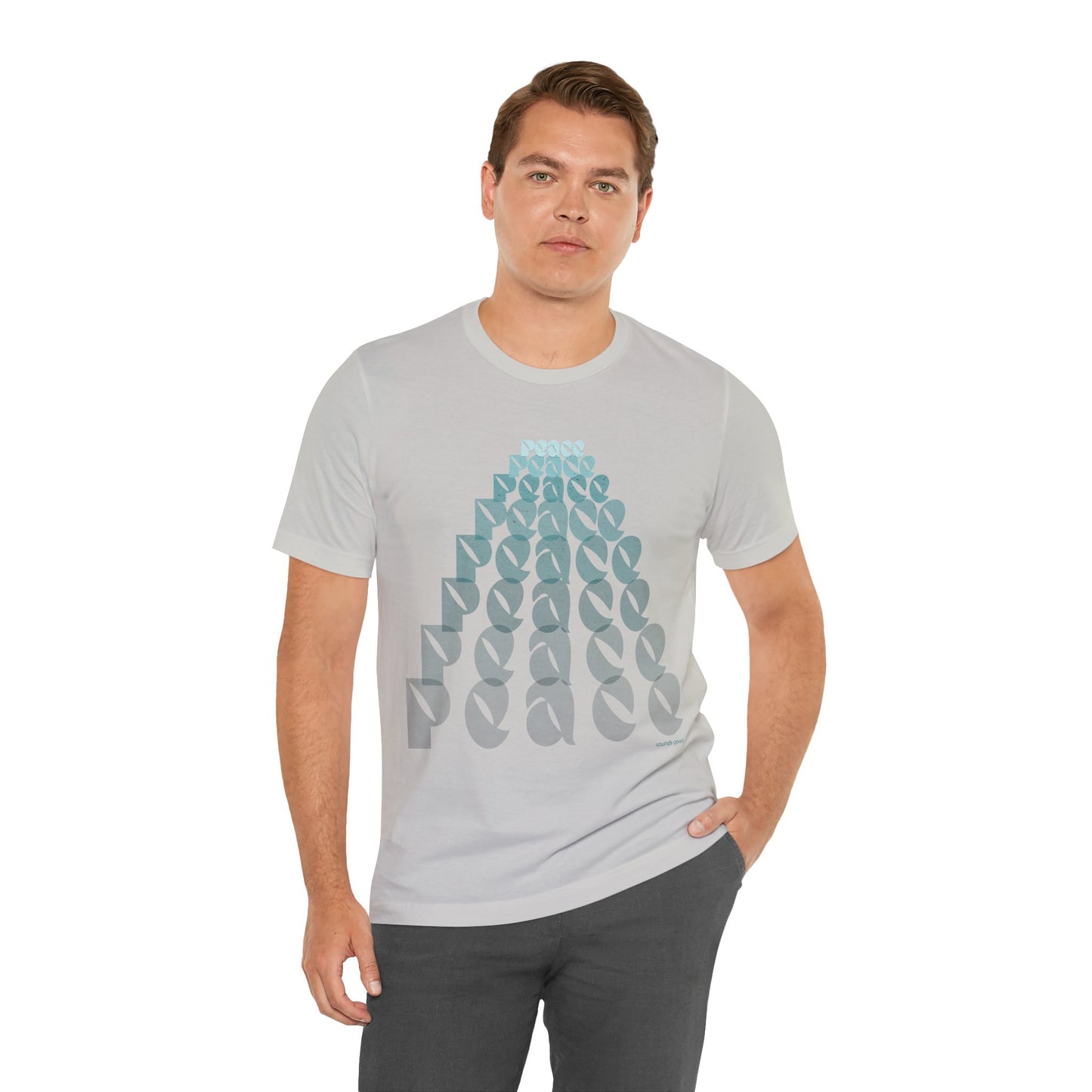 PEACE BEGINS (B+C Unisex tee)