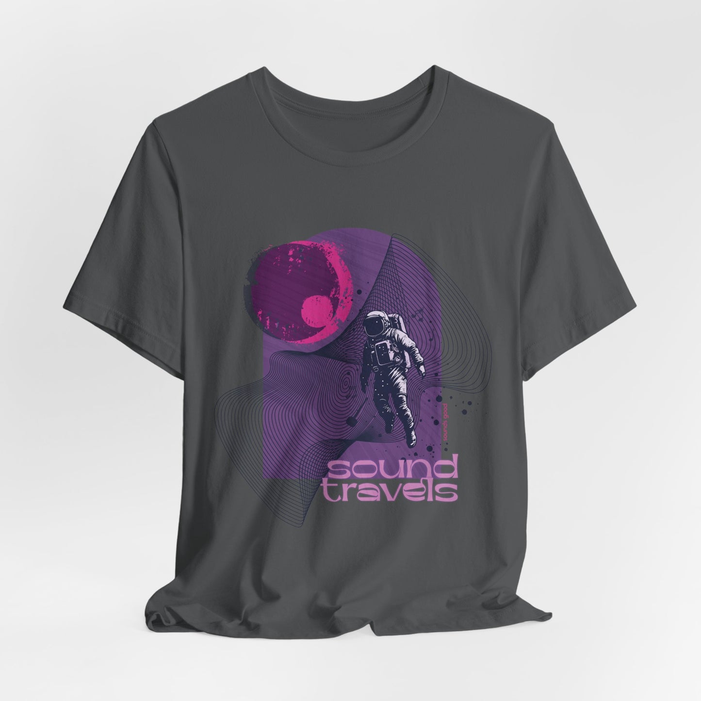 SOUND TRAVELS (B+C Unisex tee)