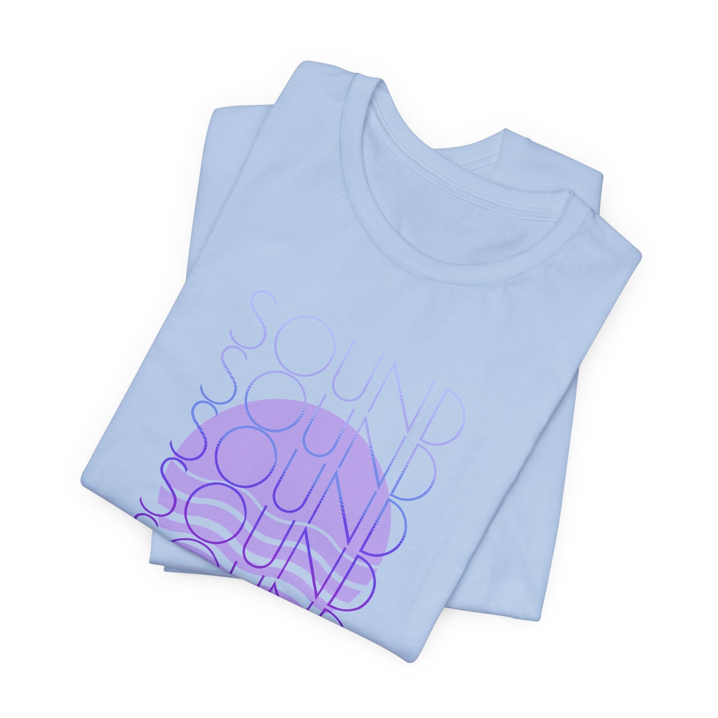 SOUND WAVES (B+C Unisex tee)