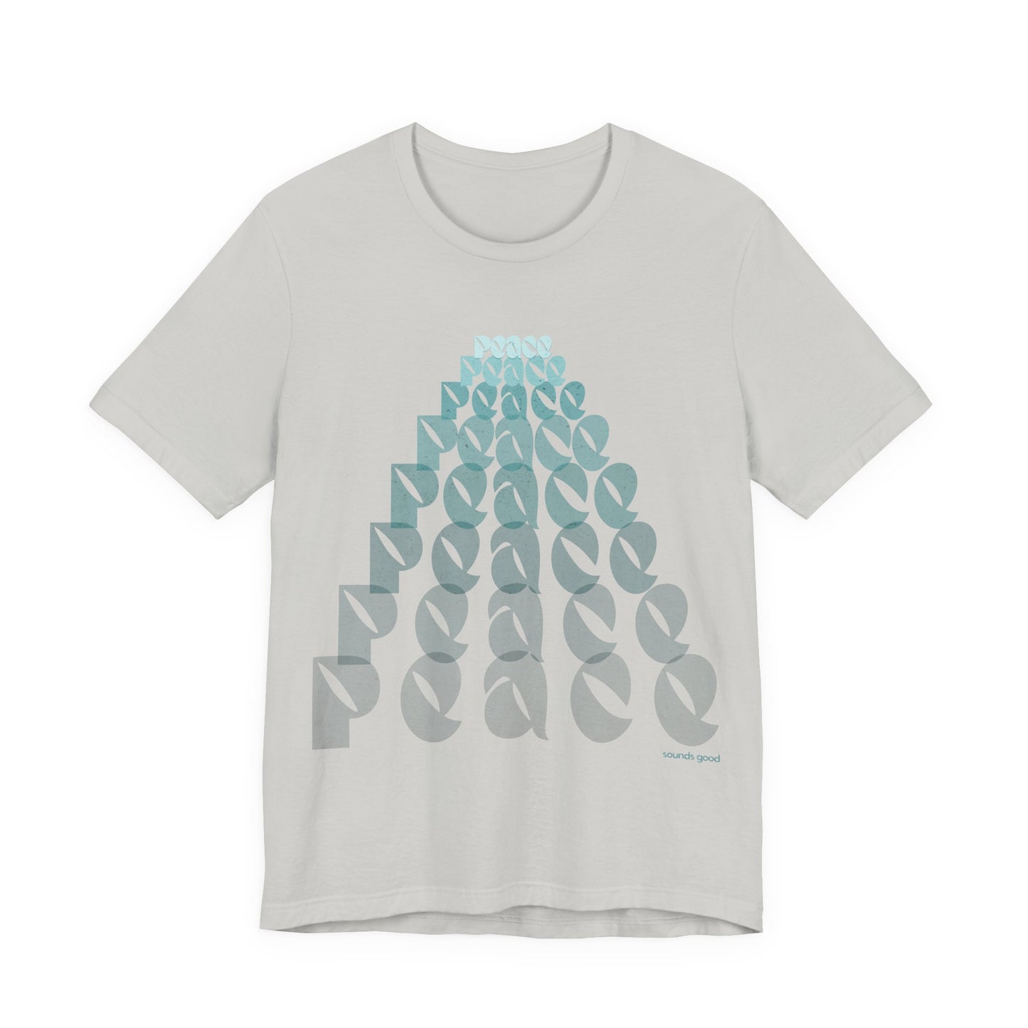 PEACE BEGINS (B+C Unisex tee)