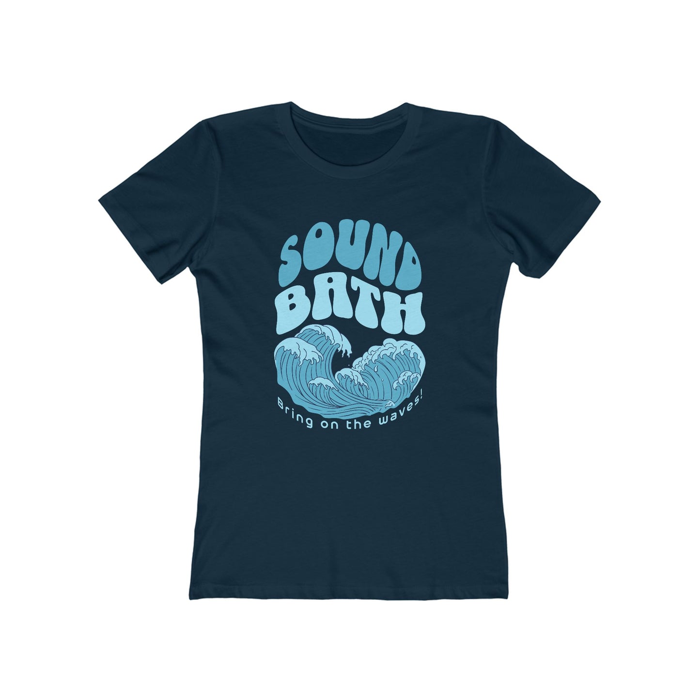 SOUND BATH - WAVES (Women's fit tee)