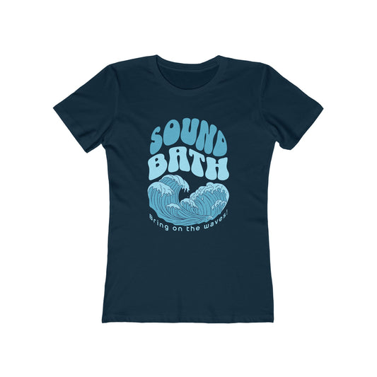 SOUND BATH - WAVES (Women's fit tee)