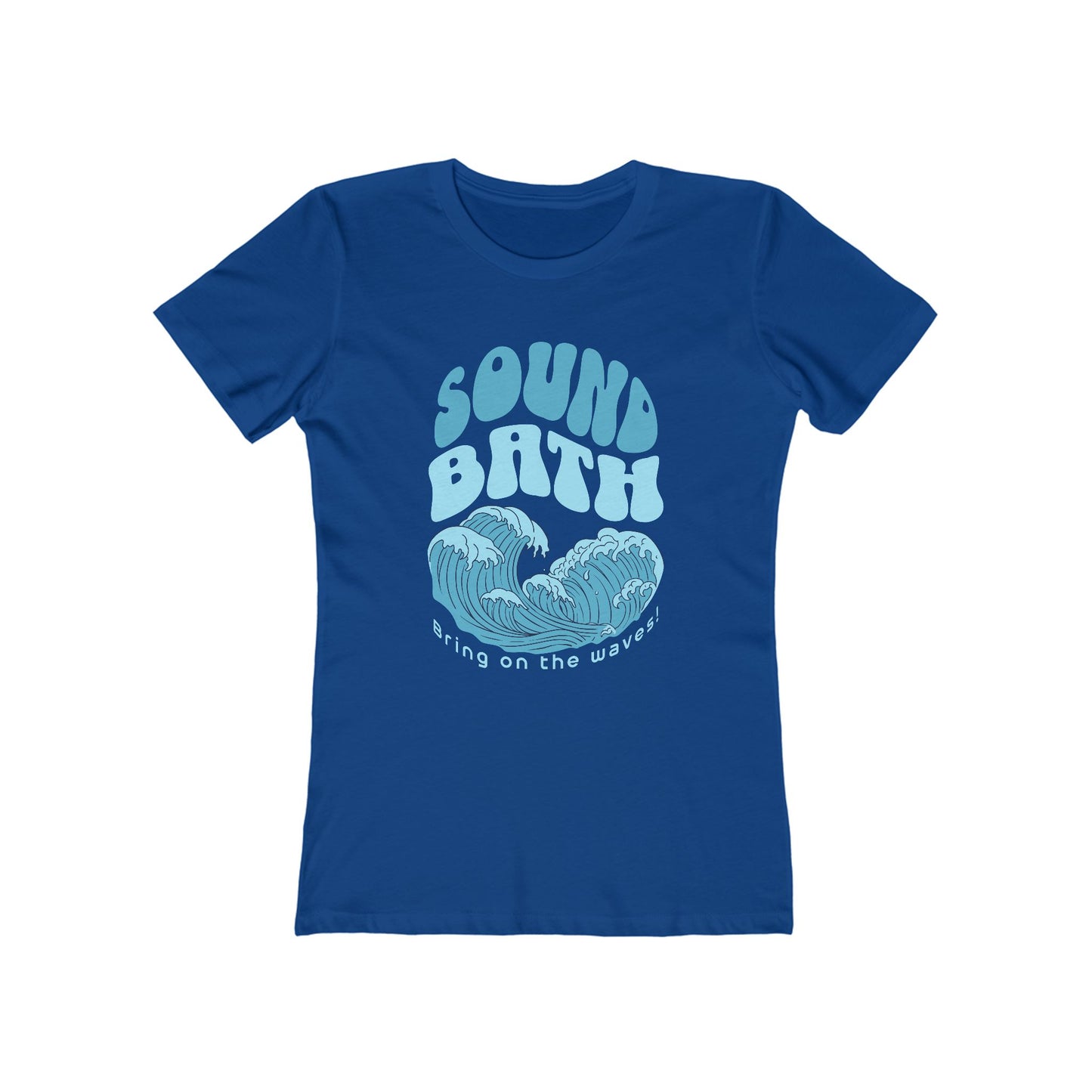 SOUND BATH - WAVES (Women's fit tee)