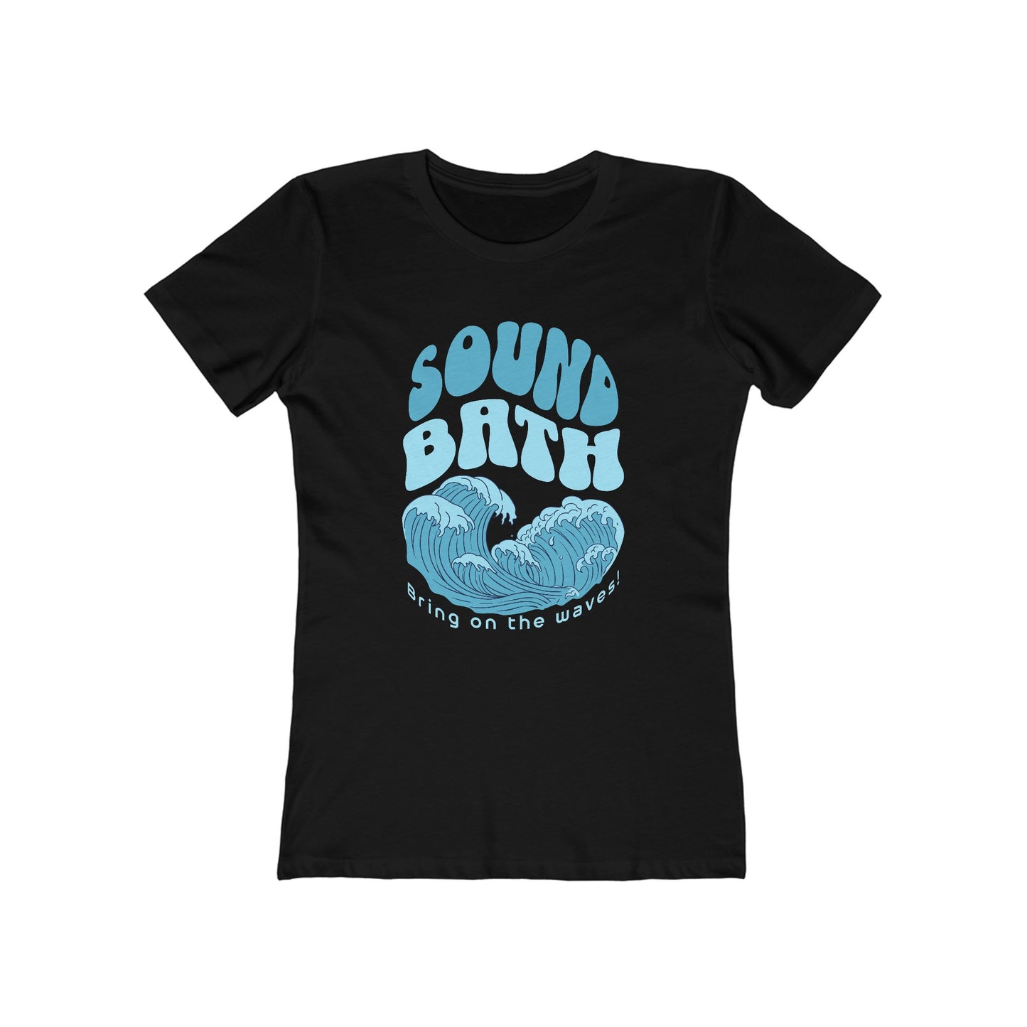 SOUND BATH - WAVES (Women's fit tee)