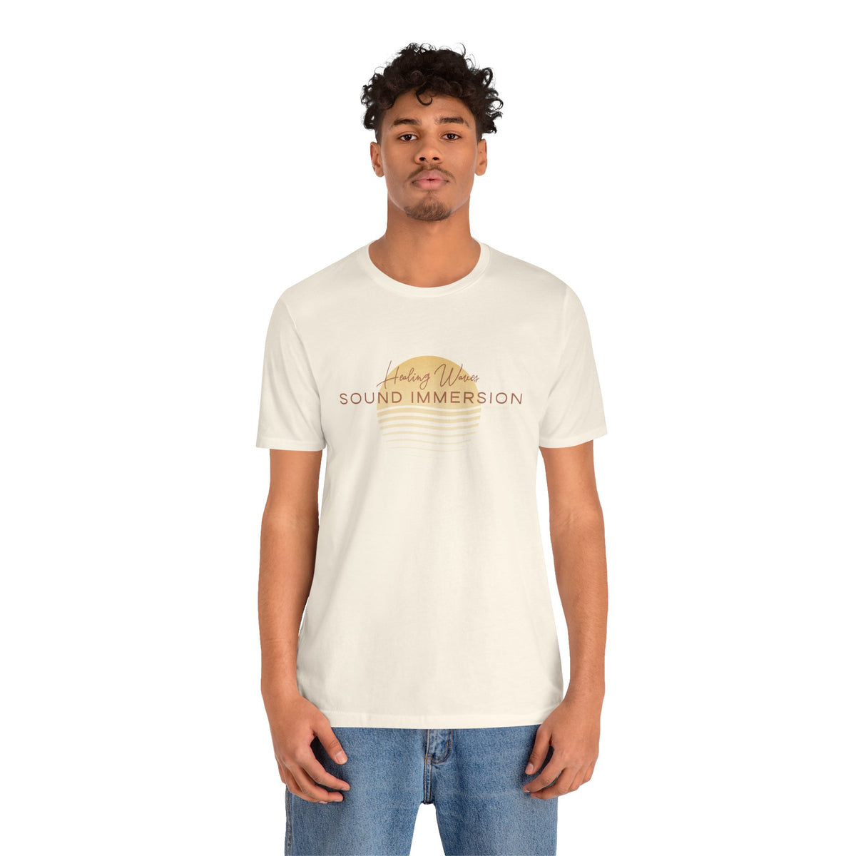 HEALING WAVES SOUND IMMERSION (B+C Unisex tee)