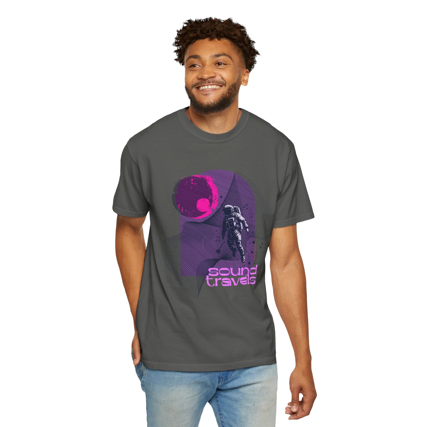 SOUND TRAVELS (Unisex 4X tee)