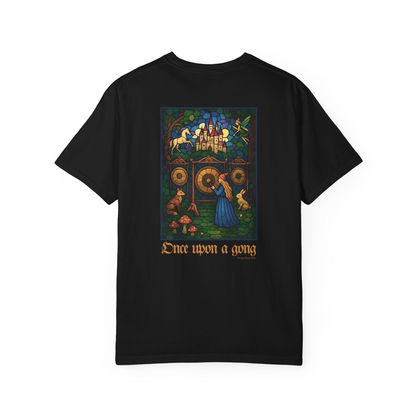 ONCE UPON A GONG (Back) (CC Unisex tee)