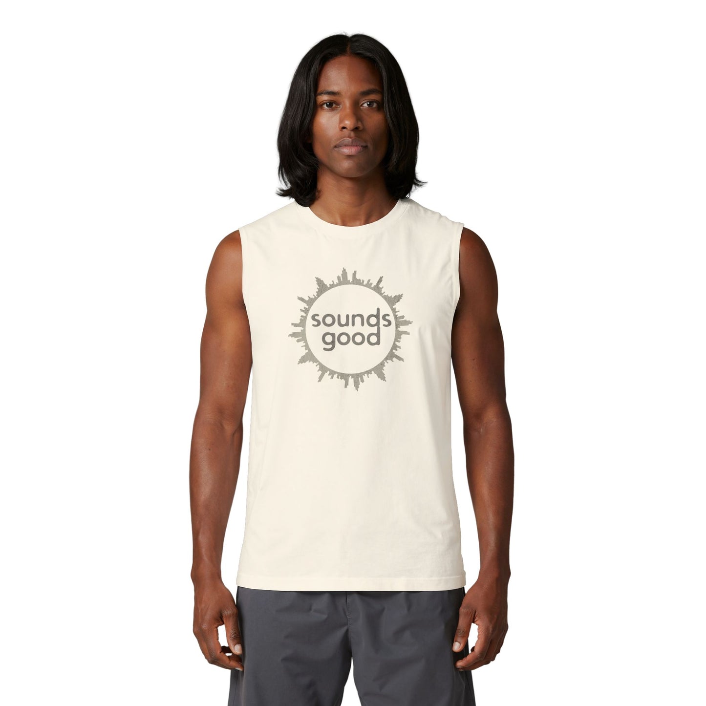 SOUNDS GOOD (Unisex tank top)