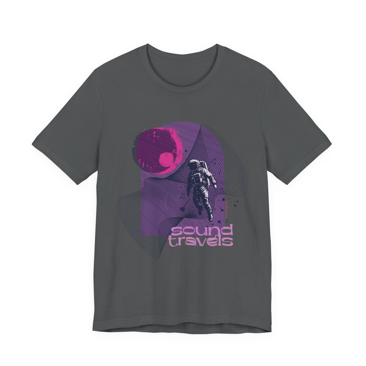 SOUND TRAVELS (B+C Unisex tee)