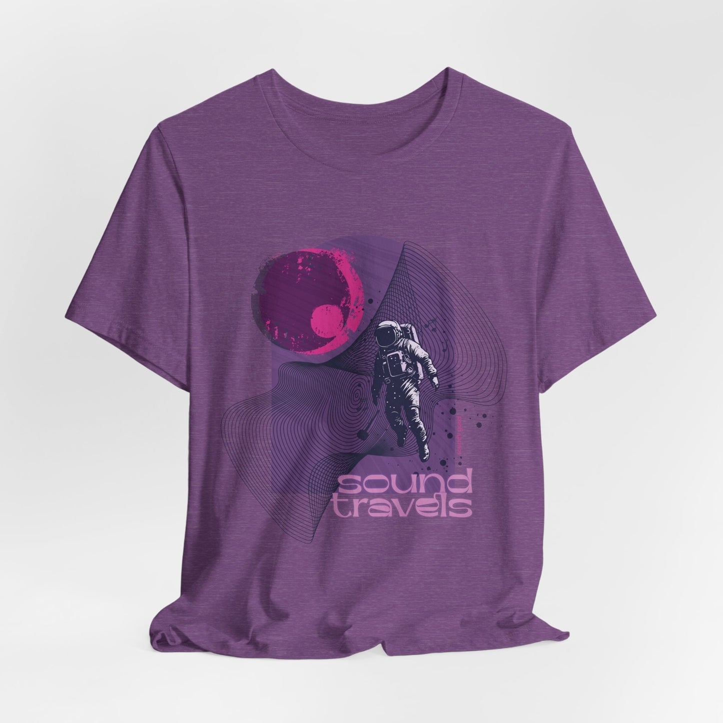 SOUND TRAVELS (B+C Unisex tee)