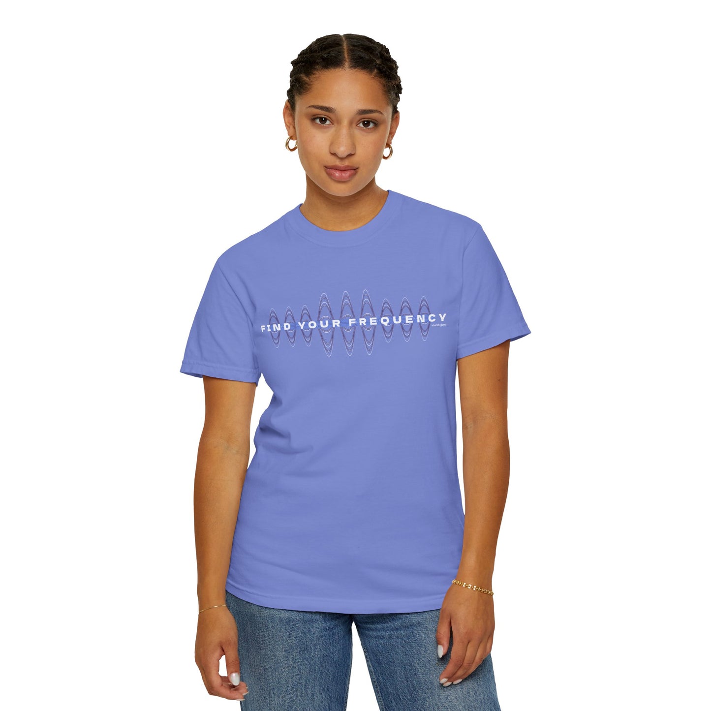 FIND YOUR FREQUENCY (CC Unisex tee)