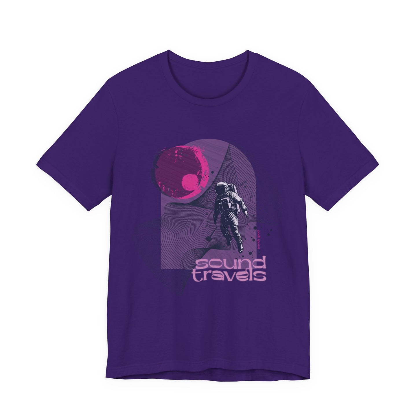 SOUND TRAVELS (B+C Unisex tee)