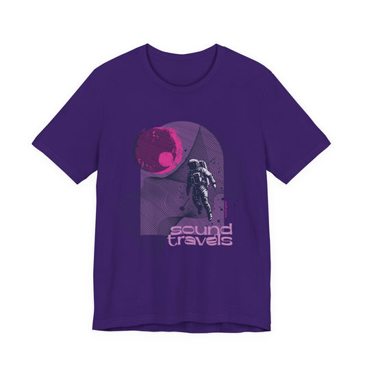 SOUND TRAVELS (B+C Unisex tee)