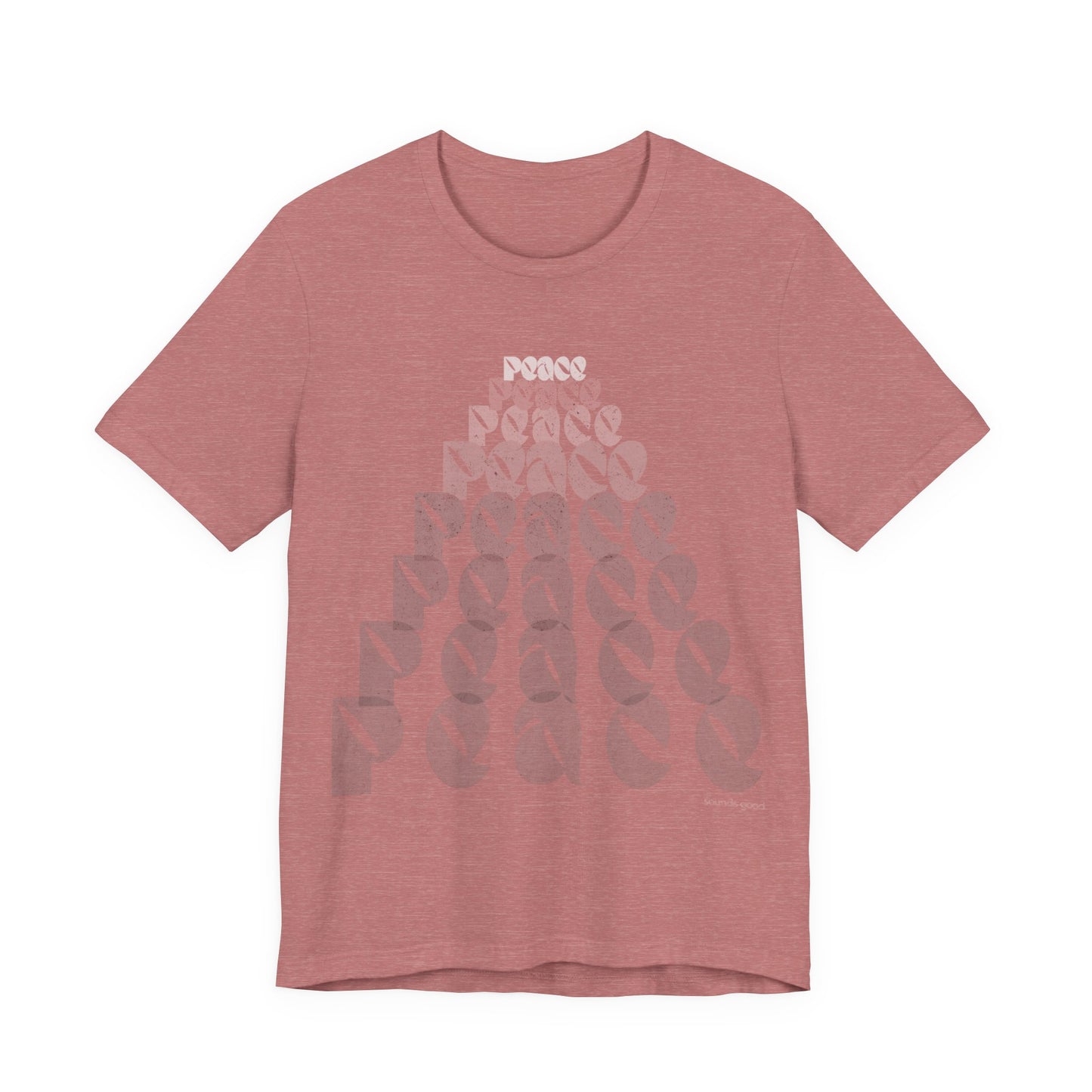 PEACE BEGINS (B+C Unisex tee)