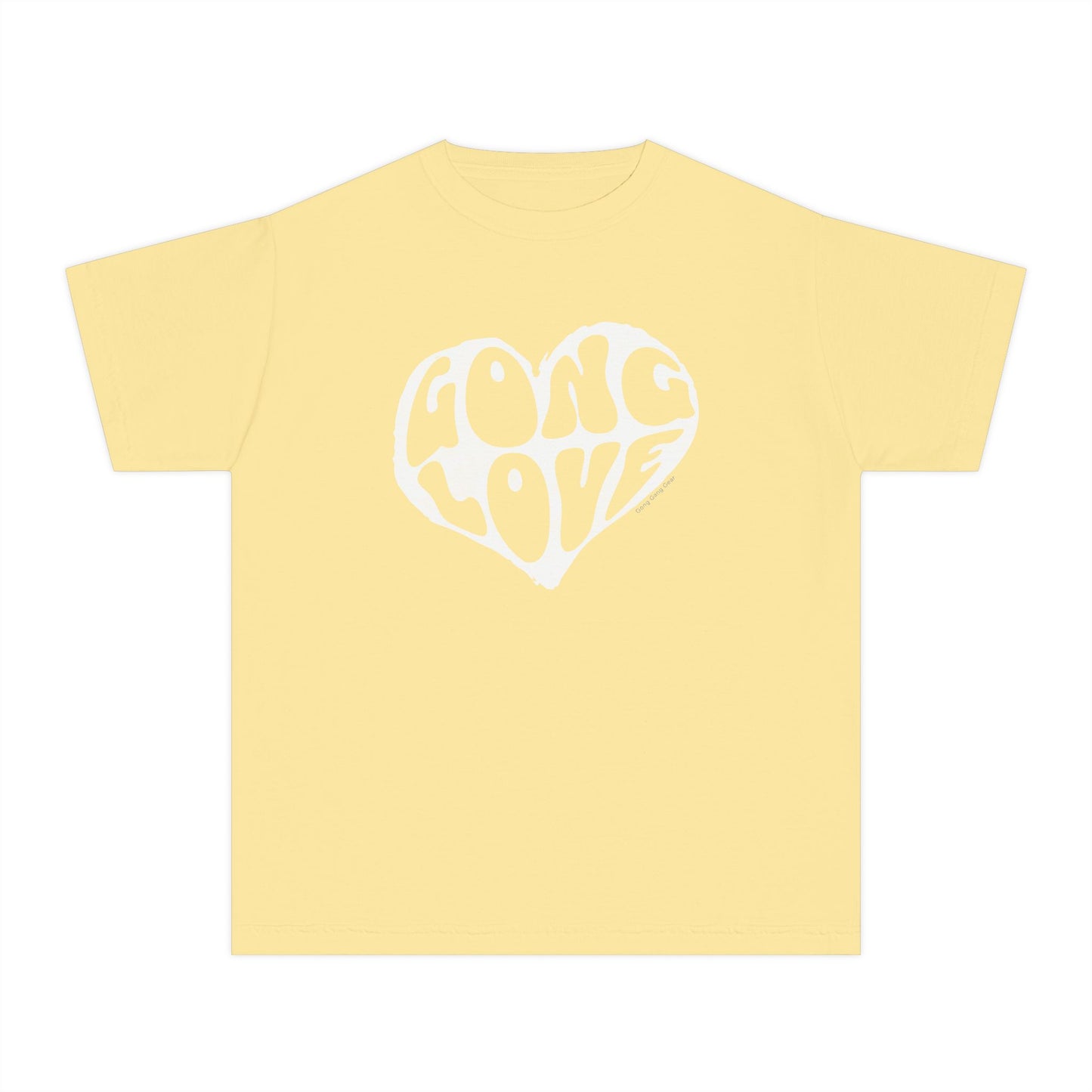 GONG LOVE HEART (Kids/Youth tee)