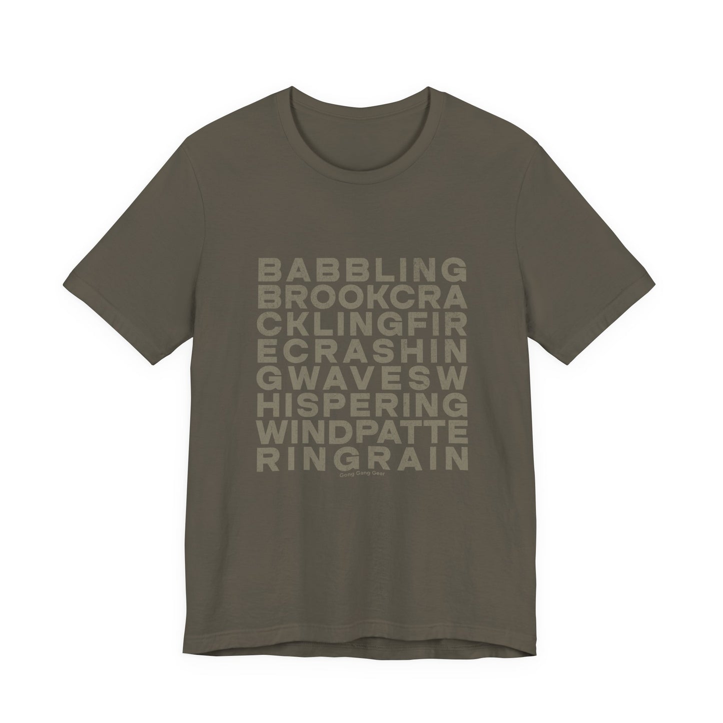 NATURE SOUNDS (B+C Unisex tee)