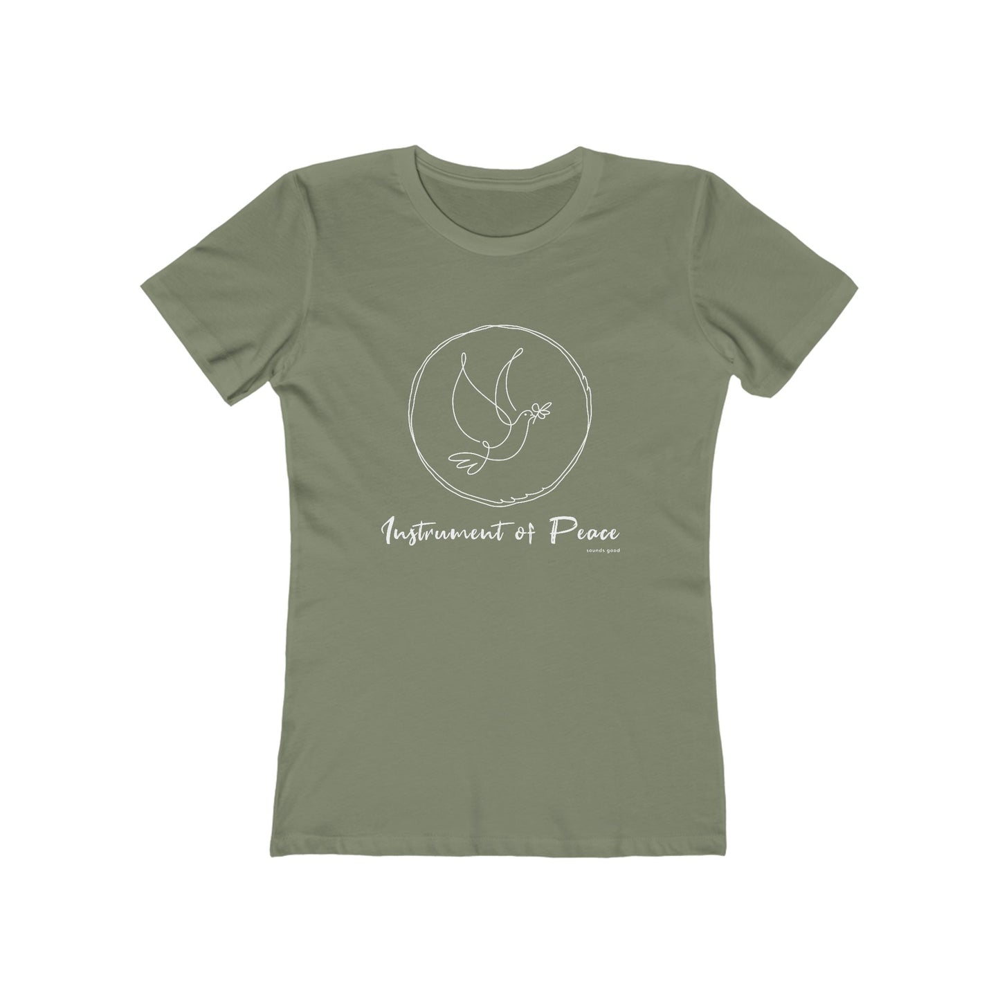 INSTRUMENT OF PEACE (Women's fit tee)