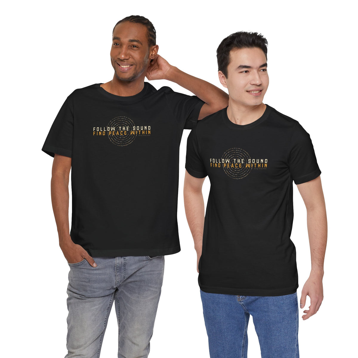 FOLLOW THE SOUND 1 (B+C Unisex tee)