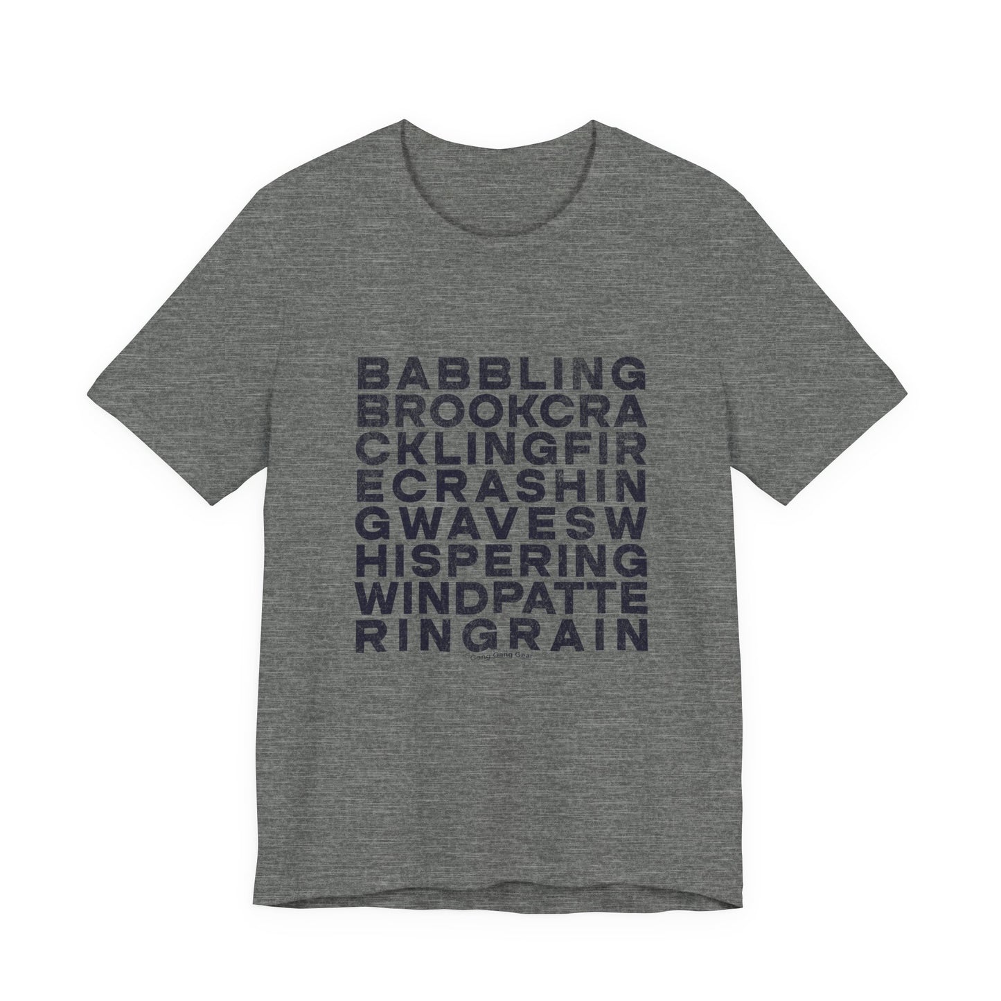 NATURE SOUNDS (B+C Unisex tee)