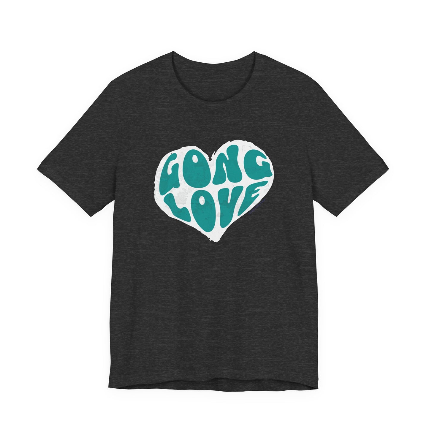 GONG LOVE HEART (B+C Unisex tee)