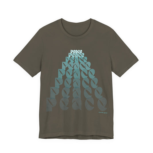PEACE BEGINS (B+C Unisex tee)