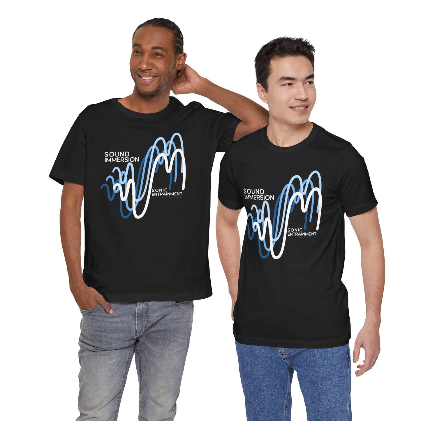 SOUND IMMERSION - ENTRAINMENT (Unisex B+C tee)