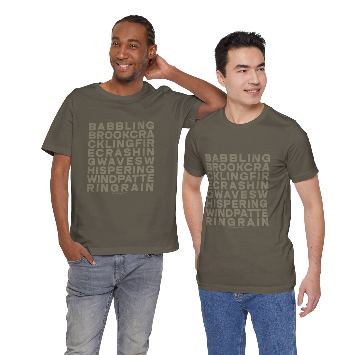 NATURE SOUNDS (B+C Unisex tee)