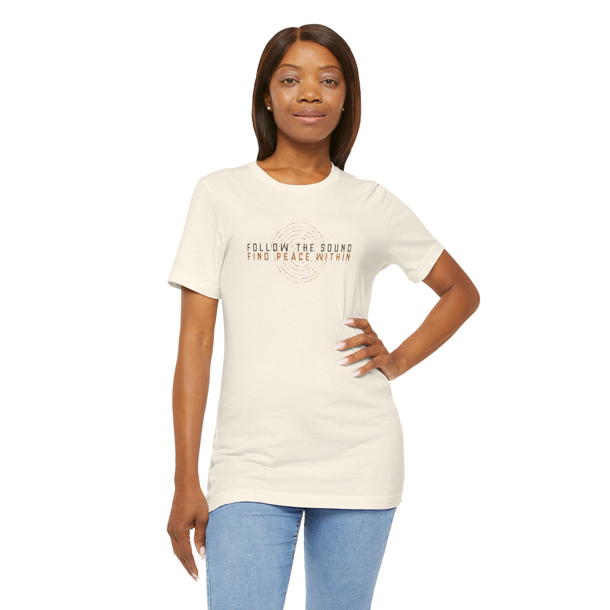 FOLLOW THE SOUND 1 (B+C Unisex tee)