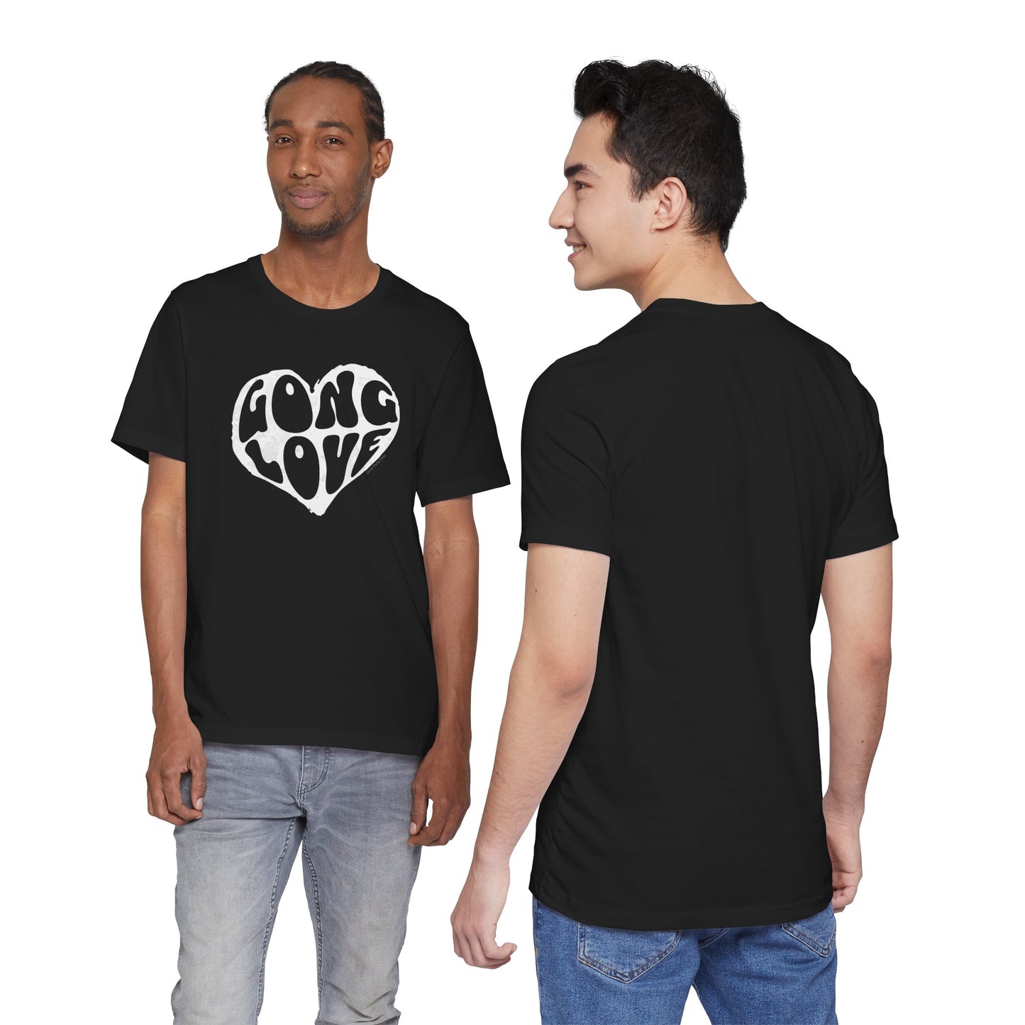 GONG LOVE HEART (B+C Unisex tee)