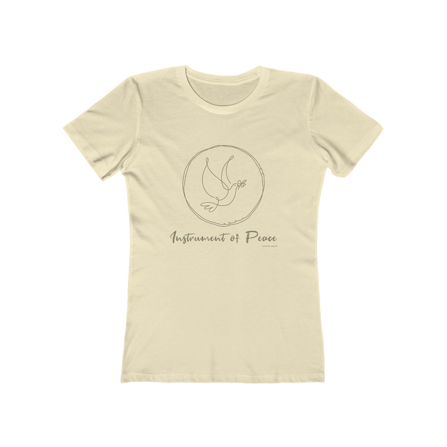 INSTRUMENT OF PEACE (Women's fit tee)