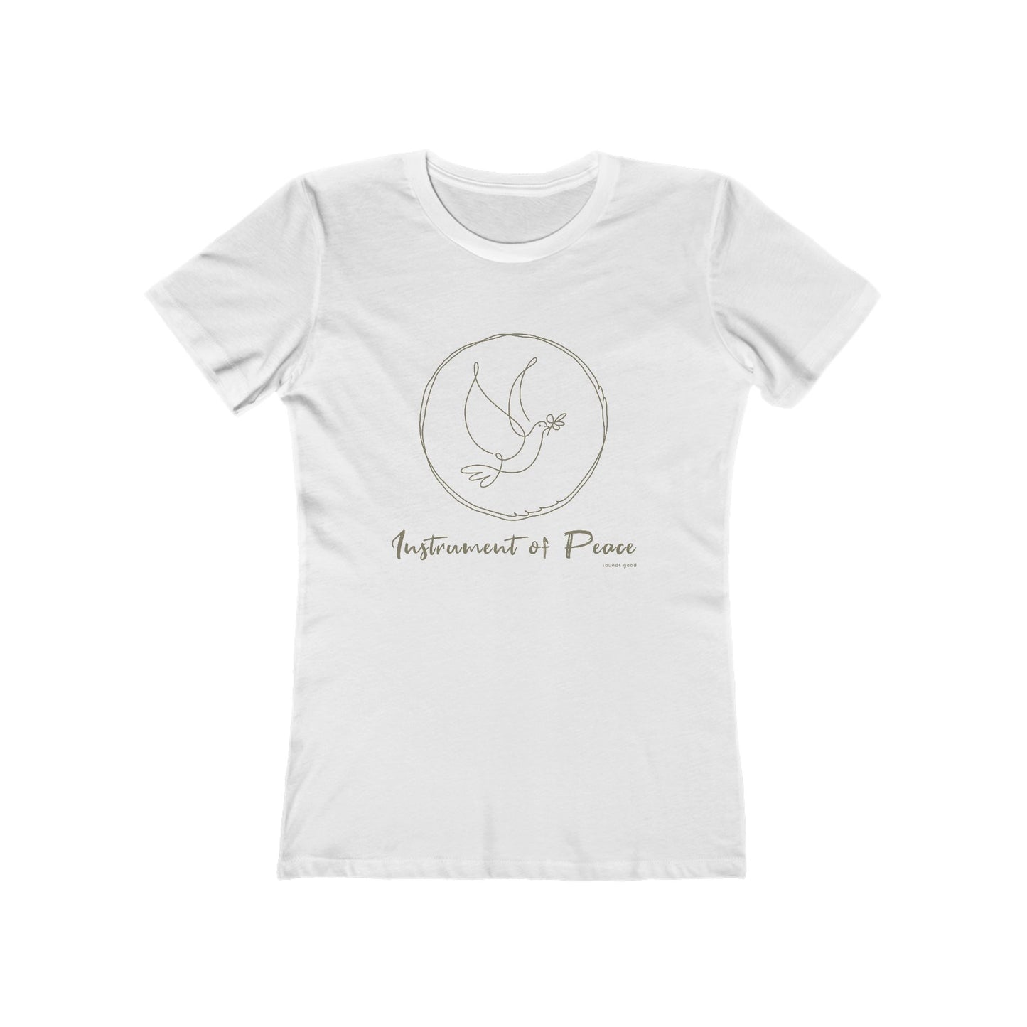 INSTRUMENT OF PEACE (Women's fit tee)