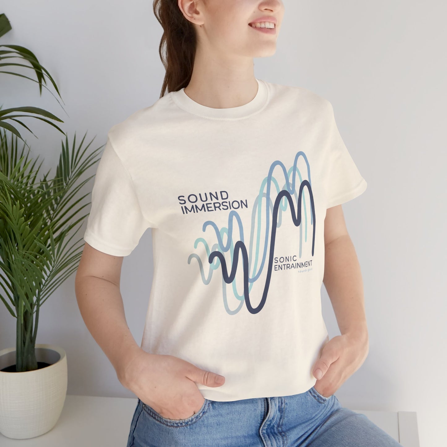 SOUND IMMERSION - ENTRAINMENT (Unisex B+C tee)