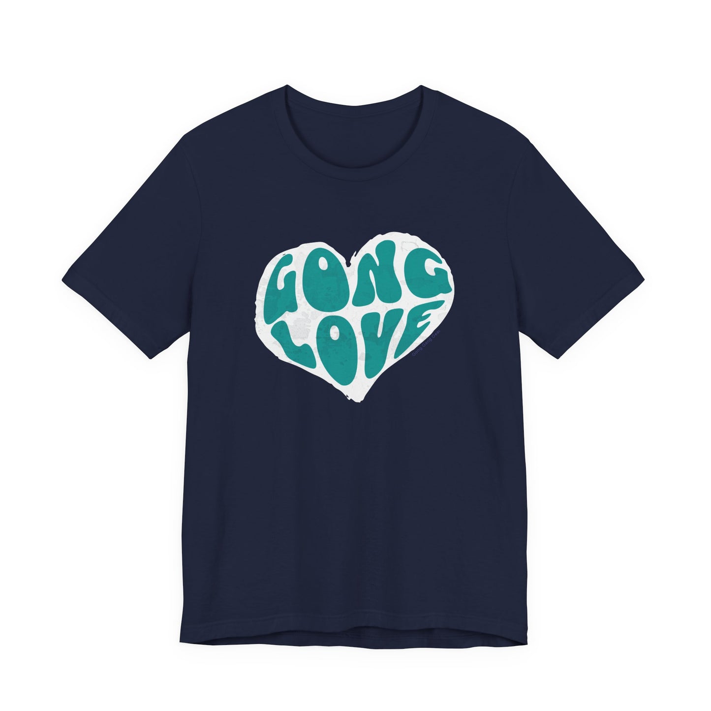GONG LOVE HEART (B+C Unisex tee)