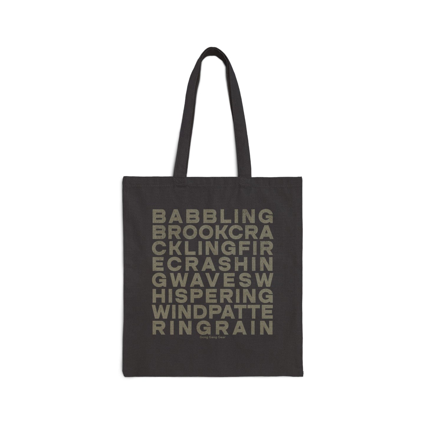 NATURE SOUNDS (Canvas Tote Bag)