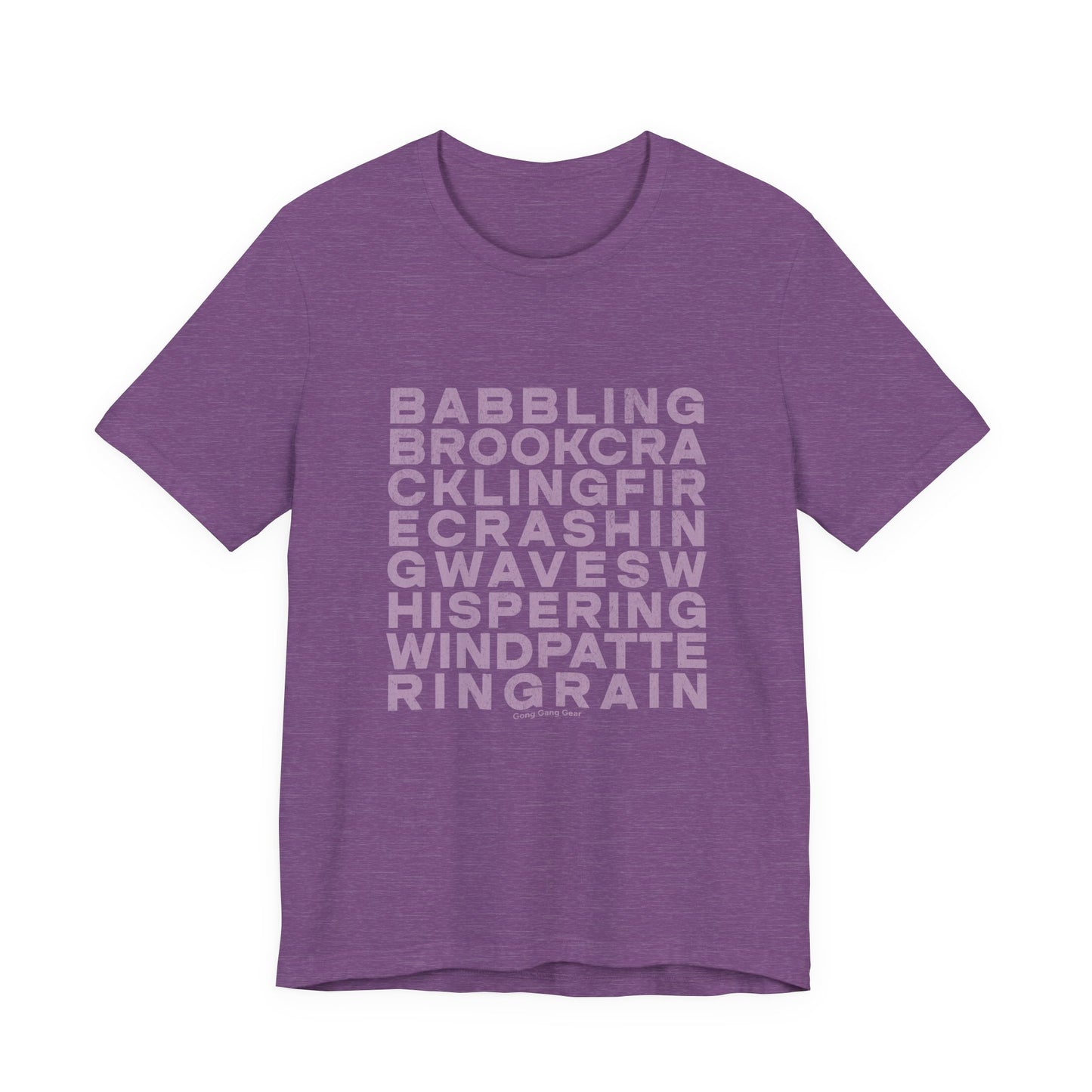 NATURE SOUNDS (B+C Unisex tee)