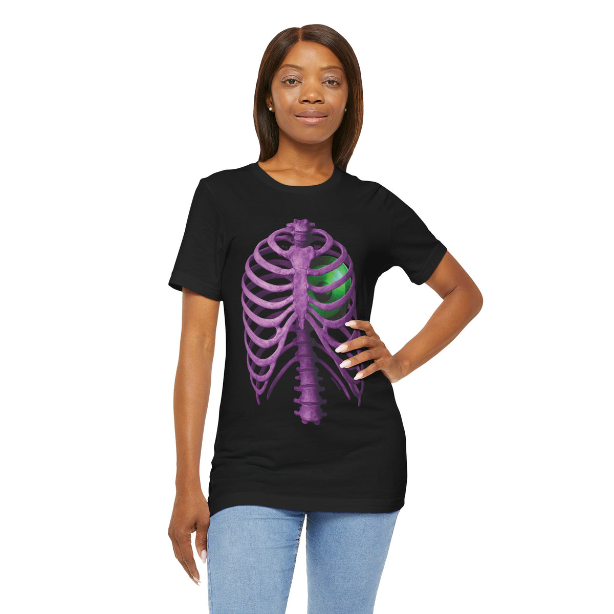 GONG HEART SKELETON (B+C Unisex tee)