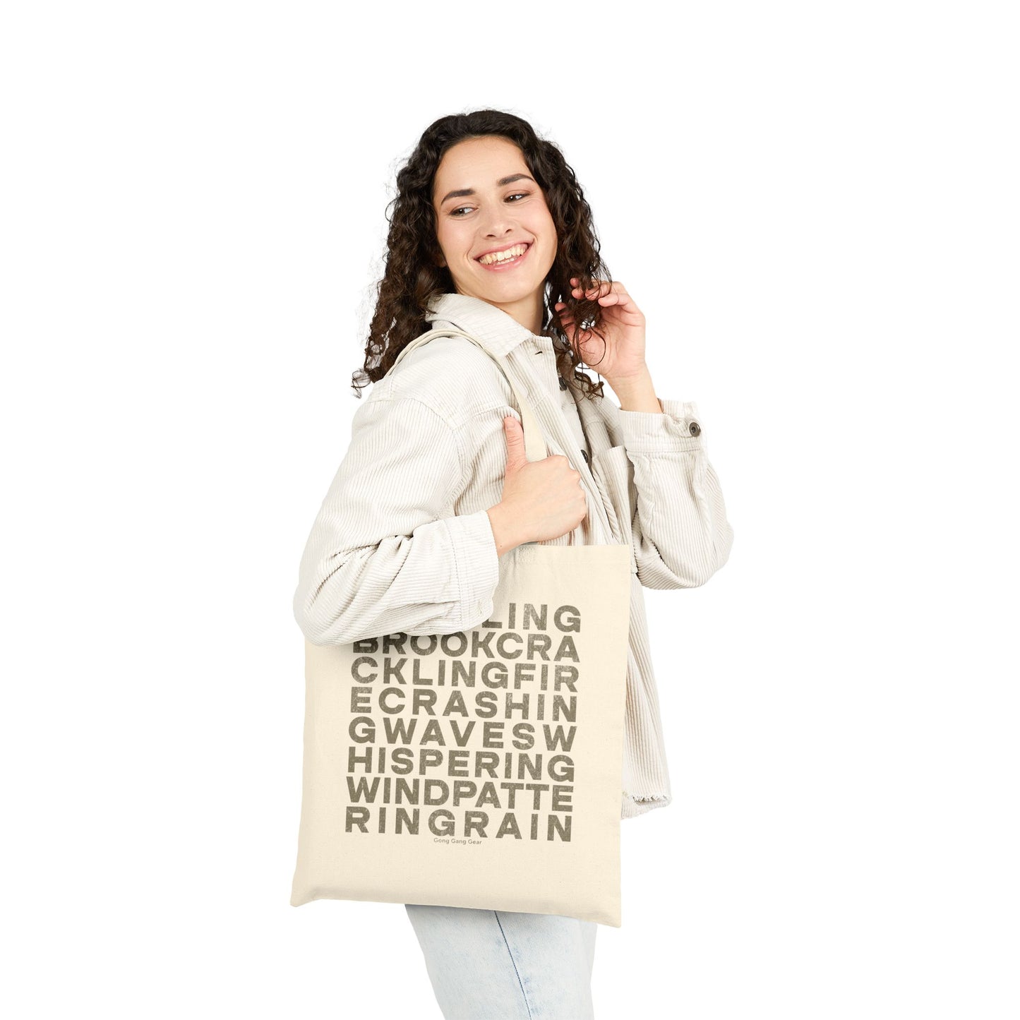 NATURE SOUNDS (Canvas Tote Bag)