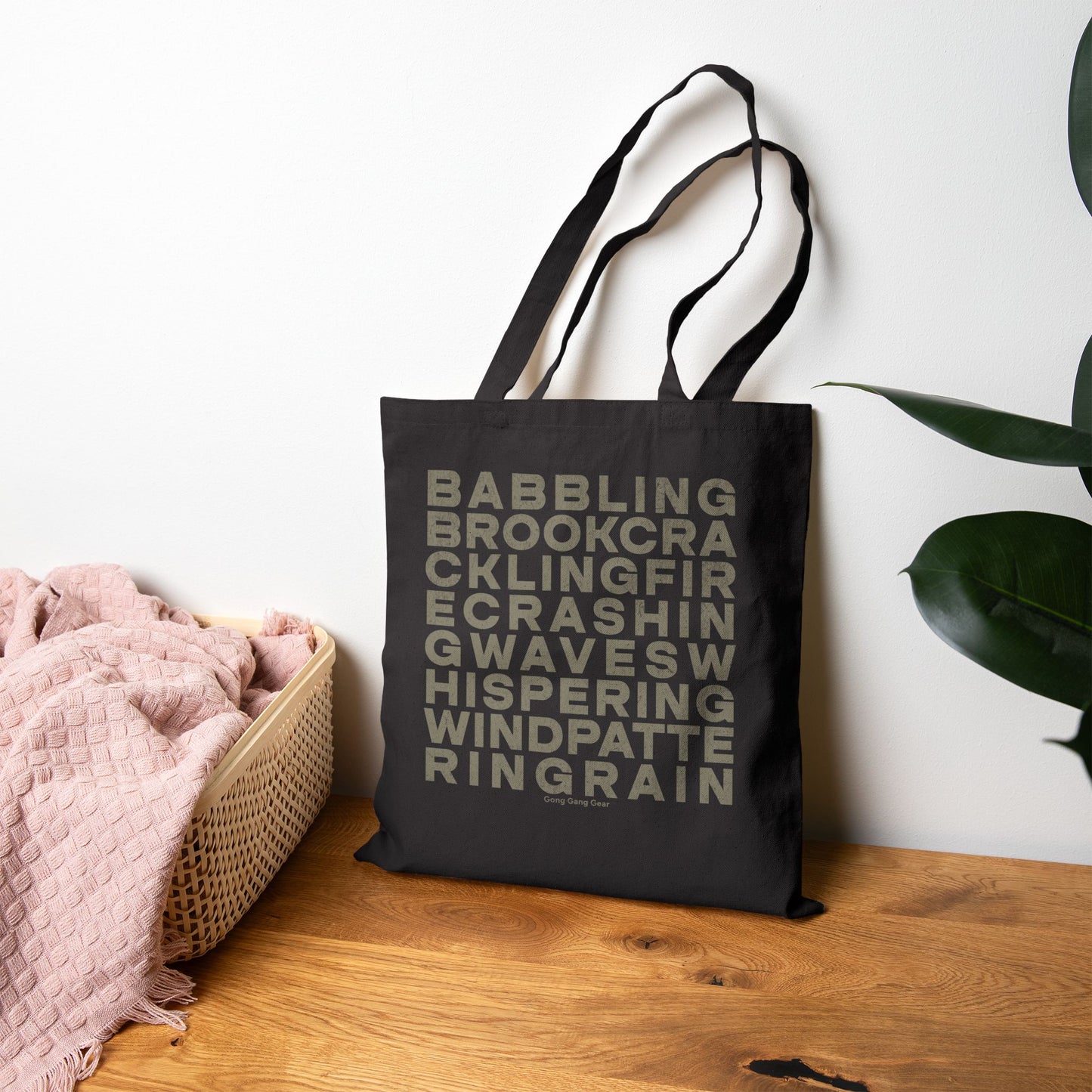 NATURE SOUNDS (Canvas Tote Bag)