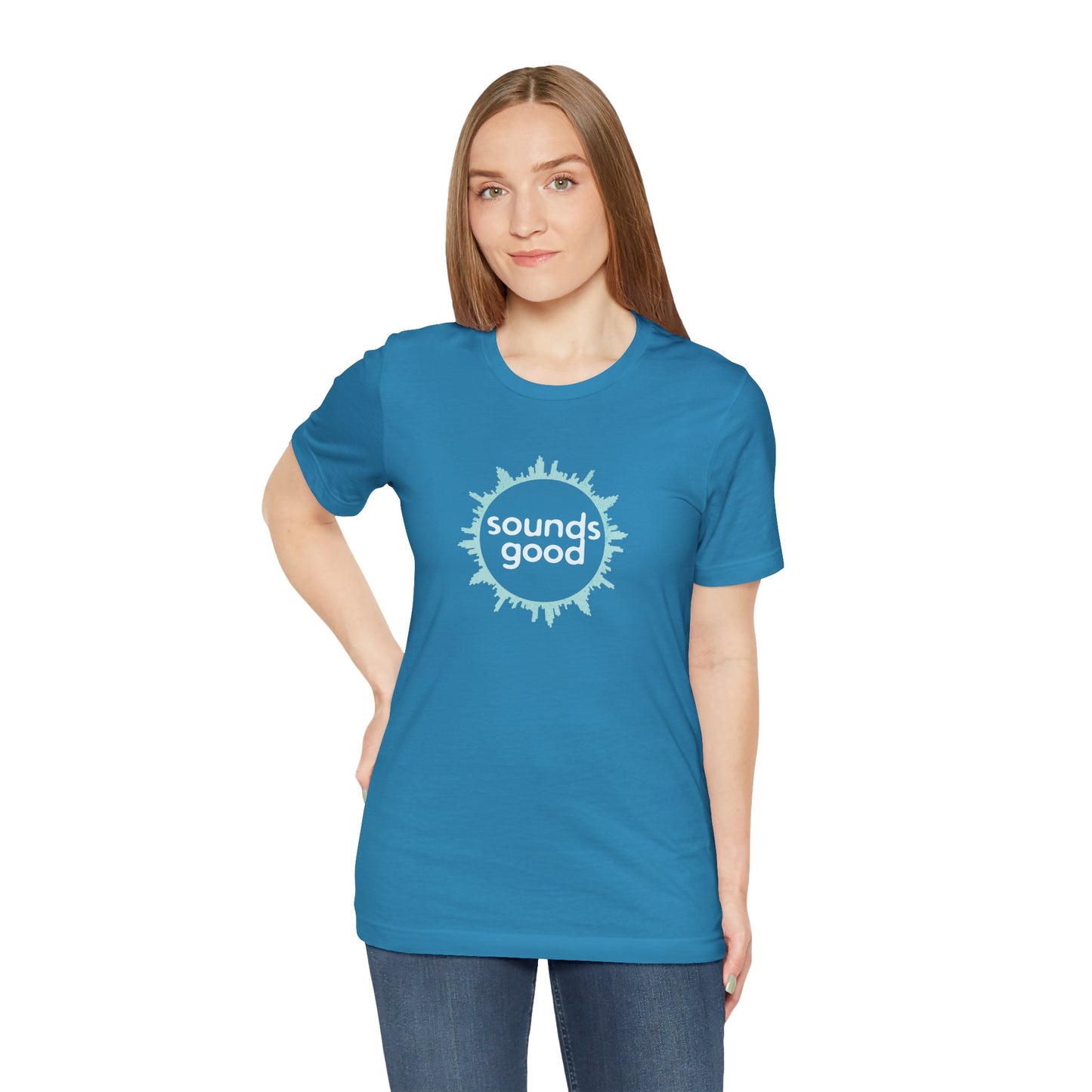 SOUNDS GOOD (B+C Unisex tee)