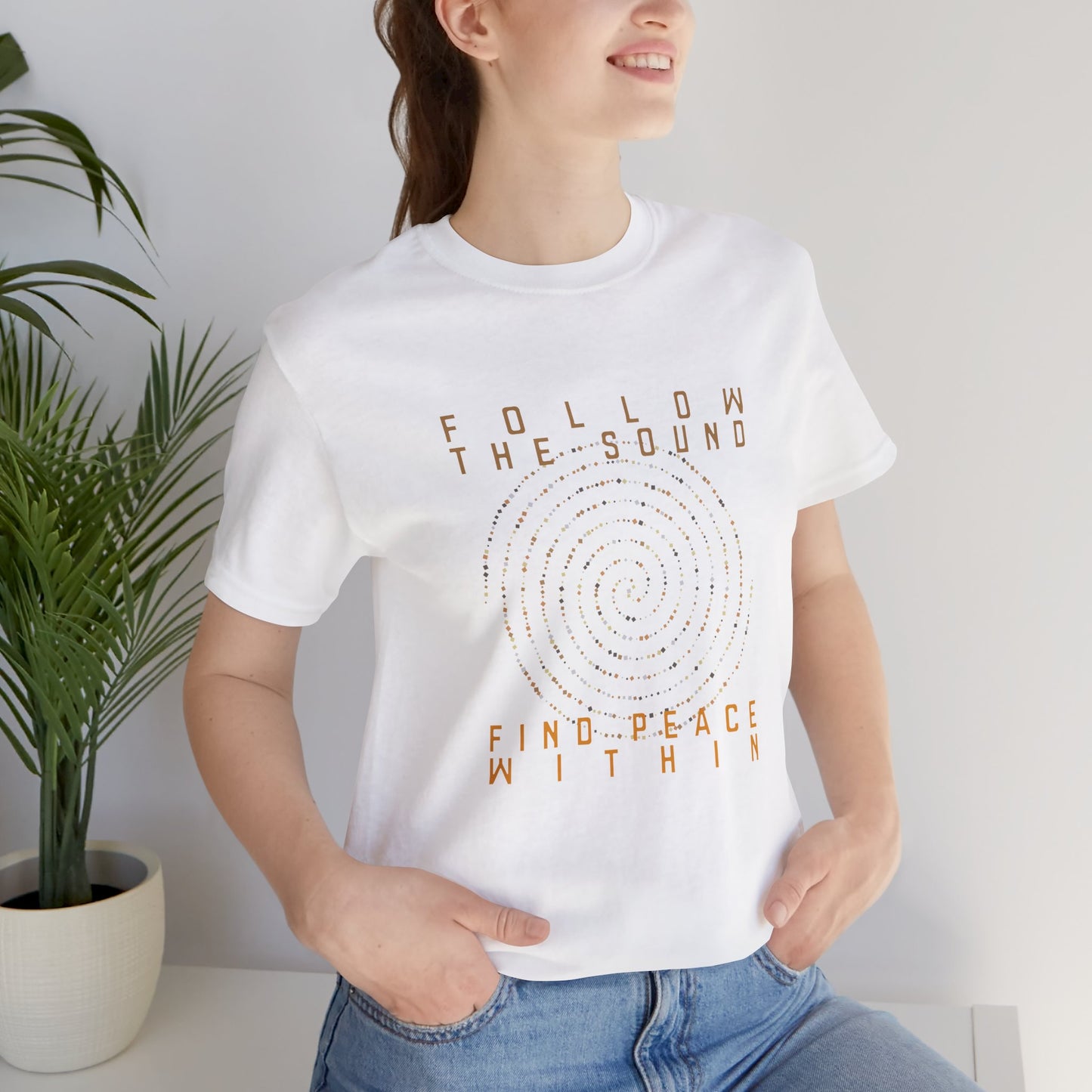 FOLLOW THE SOUND 2 (B&C Unisex tee)